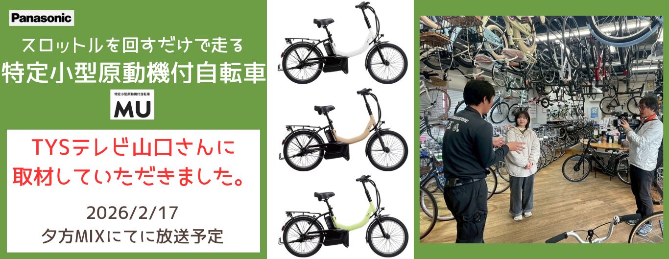 Panasonic 特定小型原動機付自転車